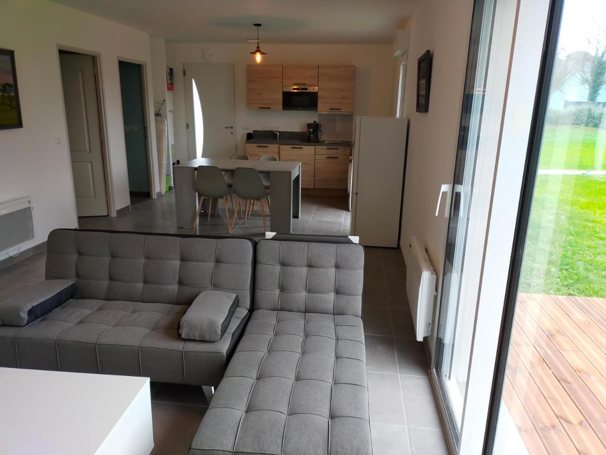 Maison Individuelle Neuve Plein Pied Avec Terrasse Et Jardin Clos 10Minutes A Pied De La Plage Quiberville Exterior foto
